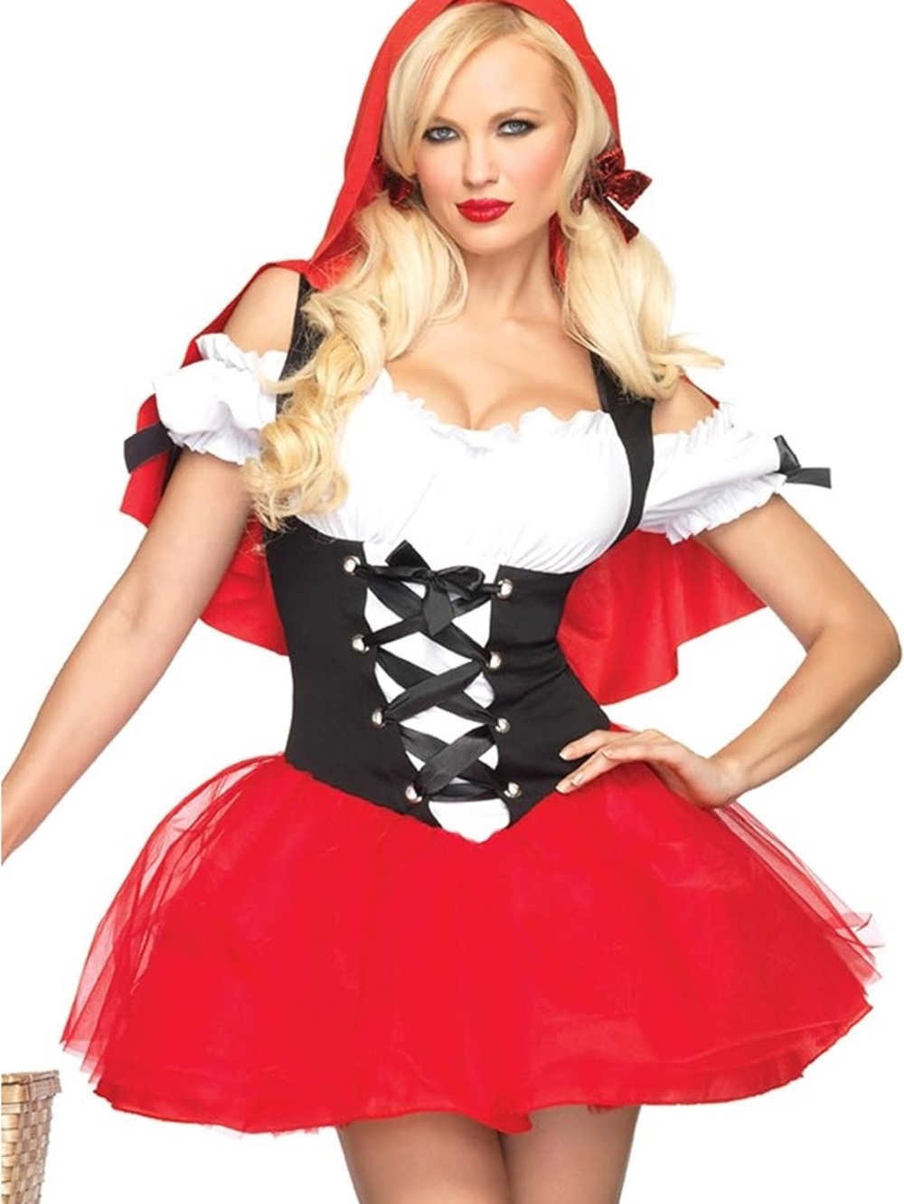 Leg Avenue Leg Avenue Red and Black Little Red Riding Hood Costume